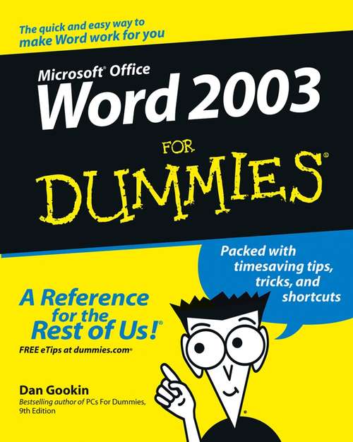 Book cover of Word 2003 For Dummies (For Dummies)