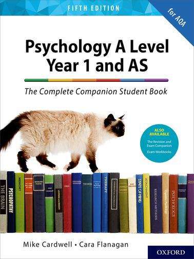 Book cover of The Complete Companions for AQA A Level Psychology 5th Edition: 16-18 The Complete Companions: A Level Year 1 And As Psychology Student Book 5th Edition (5th Edition)