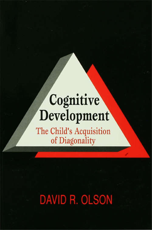 Book cover of Cognitive Development: The Child's Acquisition of Diagonality