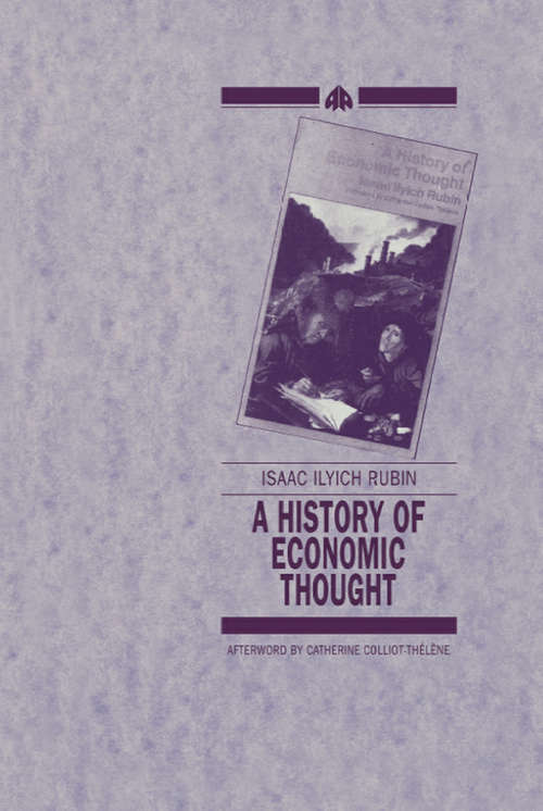 Book cover of History of Economic Thought
