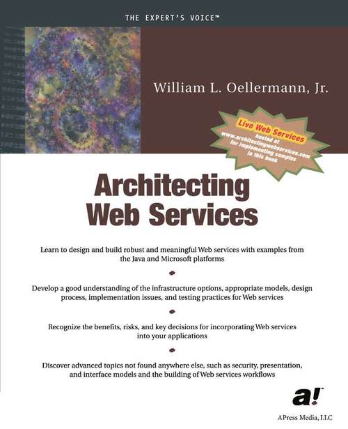 Book cover of Architecting Web Services (1st ed.)