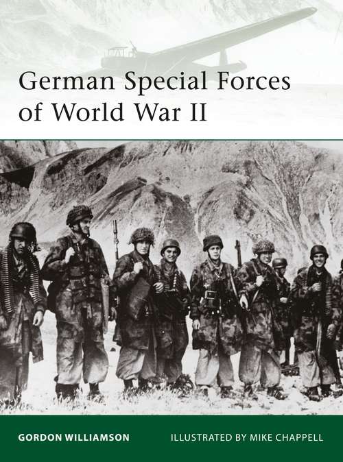 Book cover of German Special Forces of World War II (Elite)