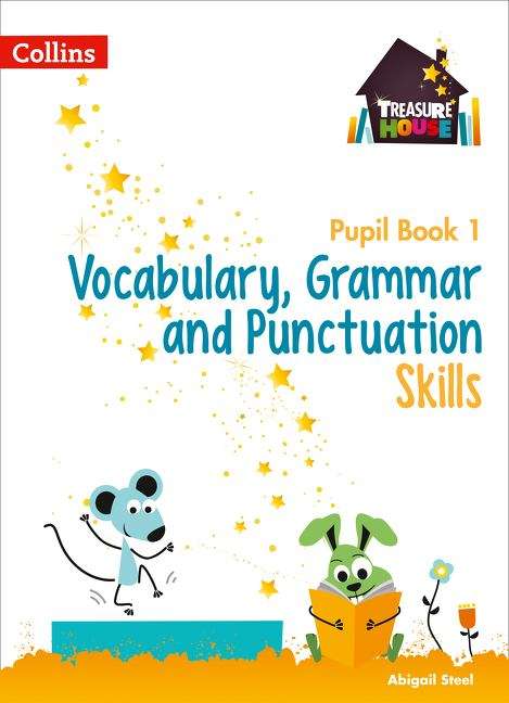 Book cover of Vocabulary, Grammar and Punctuation Skills Pupil Book 1 (PDF)