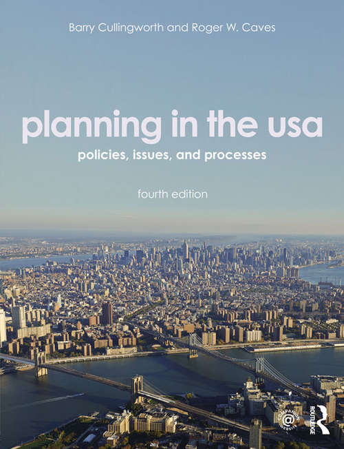 Book cover of Planning in the USA: Policies, Issues, and Processes