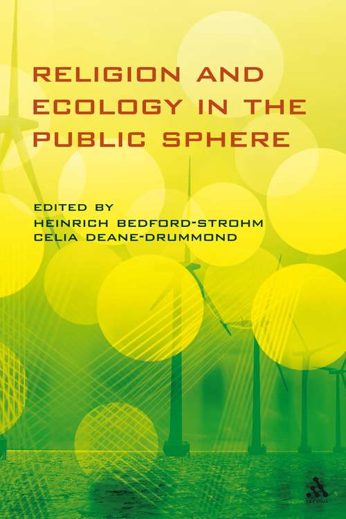 Book cover of Religion and Ecology in the Public Sphere