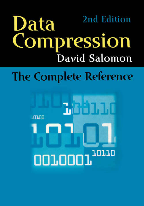Book cover of Data Compression: The Complete Reference (2nd ed. 2000)