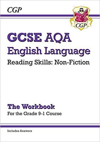 New Grade 9-1 GCSE English Language AQA Reading Skills Workbook | UK ...