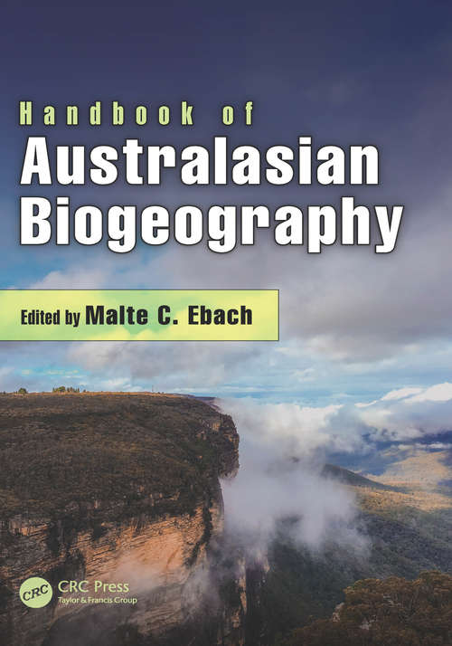 Book cover of Handbook of Australasian Biogeography (CRC Biogeography Series)