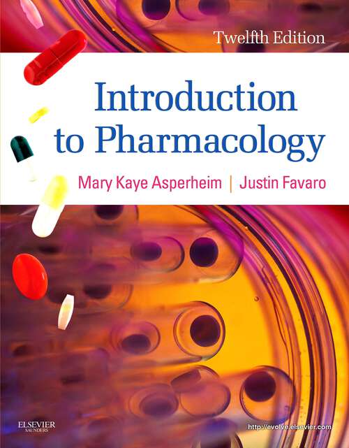 Book cover of Introduction to Pharmacology: (PDF) (12)