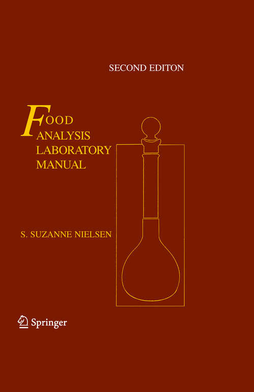 Book cover of Food Analysis Laboratory Manual (2nd ed. 2010) (Food Science Text Series)