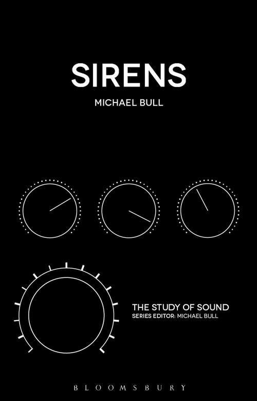 Book cover of Sirens (The Study of Sound)