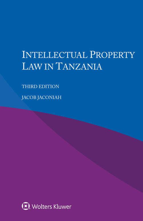 Book cover of Intellectual Property Law in Tanzania