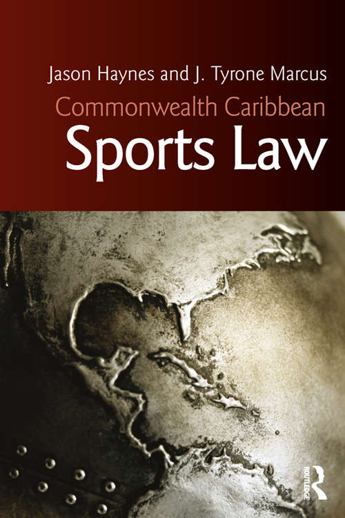 Book cover of Commonwealth Caribbean Sports Law (Commonwealth Caribbean Law)