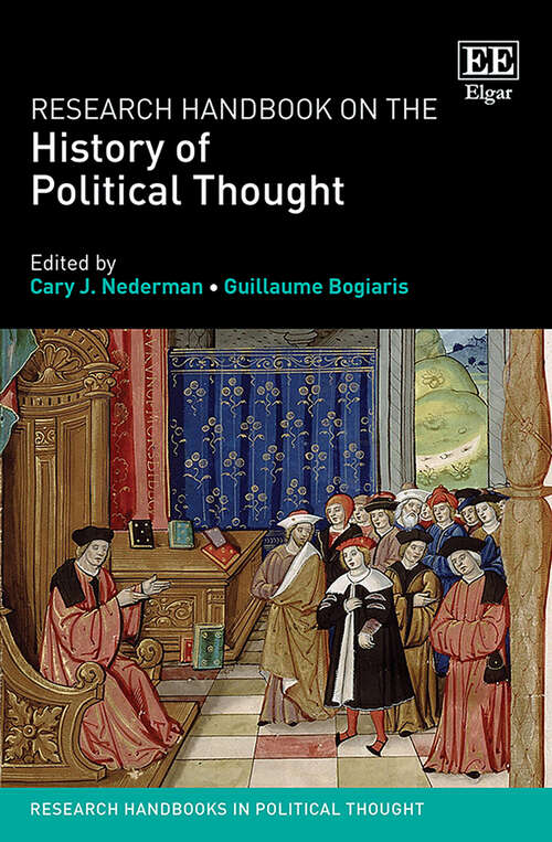 Book cover of Research Handbook on the History of Political Thought (Research Handbooks in Political Thought series)