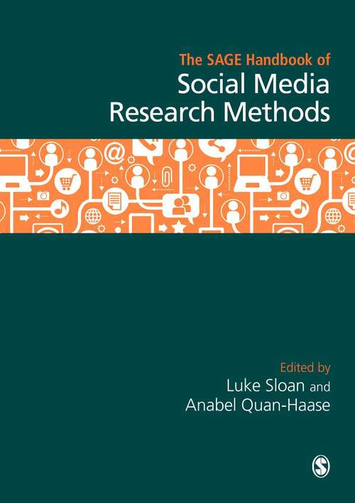 Book cover of The SAGE Handbook of Social Media Research Methods (1st edition)