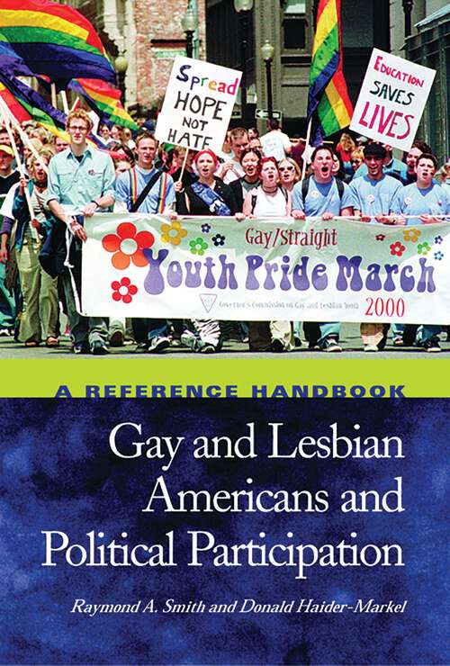 Book cover of Gay and Lesbian Americans and Political Participation: A Reference Handbook (Political Participation in America)