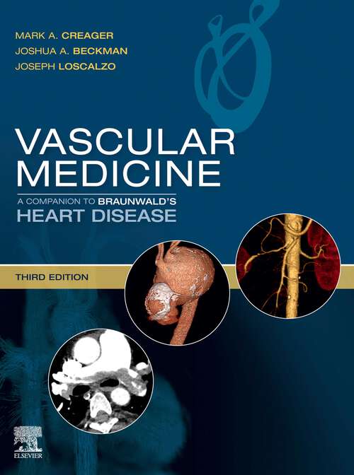 Book cover of Vascular Medicine: A Companion To Braunwald's Heart Disease (3) (Companion to Braunwald's Heart Disease)