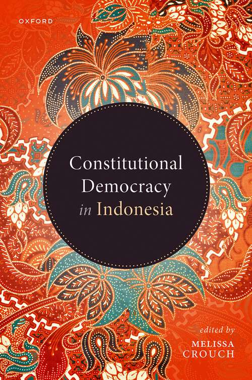 Book cover of Constitutional Democracy in Indonesia