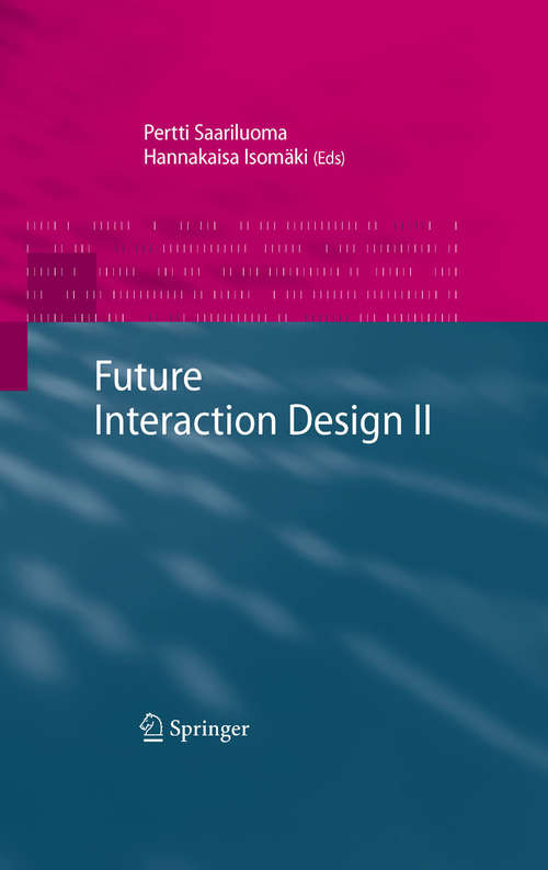 Book cover of Future Interaction Design II (2009)