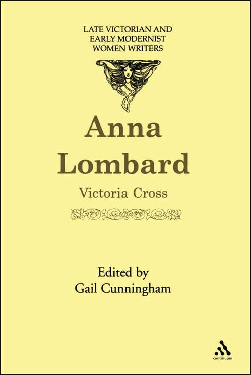 Book cover of Anna Lombard (Late Victorian and Early Modernist Women Writers)