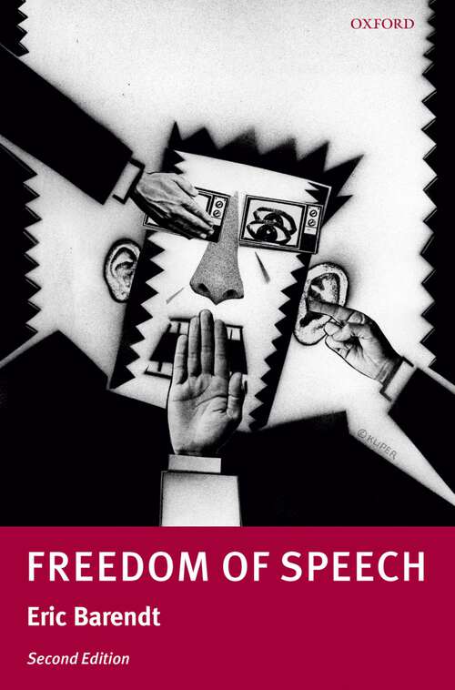 Book cover of Freedom of Speech