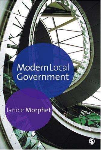 Book cover of Modern Local Governance (PDF)