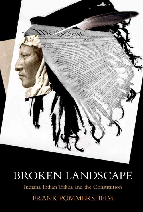 Book cover of Broken Landscape: Indians, Indian Tribes, and the Constitution