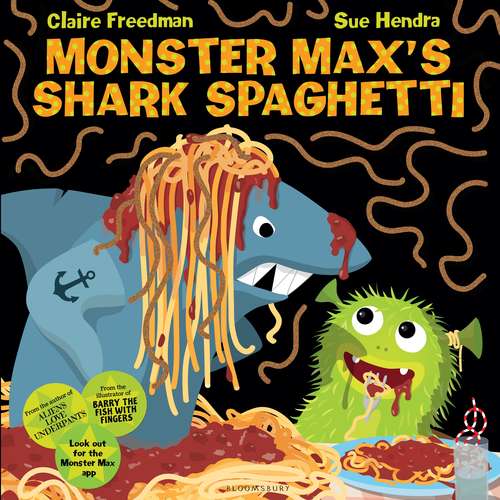 Book cover of Monster Max’s Shark Spaghetti