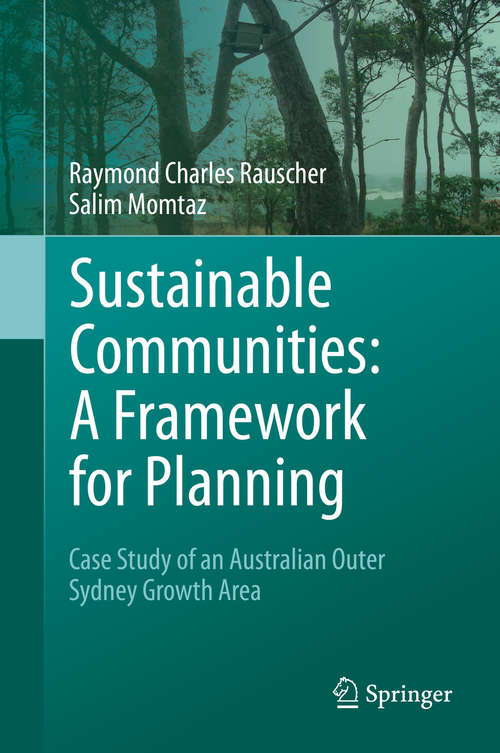 Book cover of Sustainable Communities: Case Study of an Australian Outer Sydney Growth Area (2014)