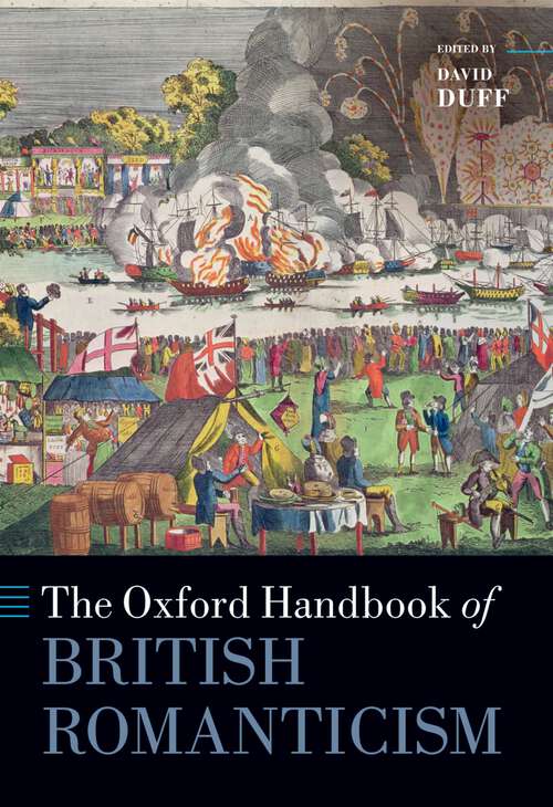 Book cover of The Oxford Handbook of British Romanticism (Oxford Handbooks)