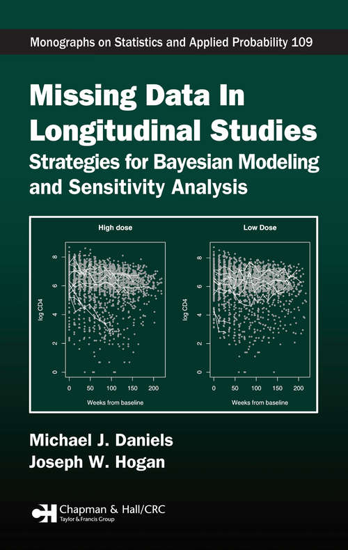 Book cover of Missing Data in Longitudinal Studies: Strategies for Bayesian Modeling and Sensitivity Analysis