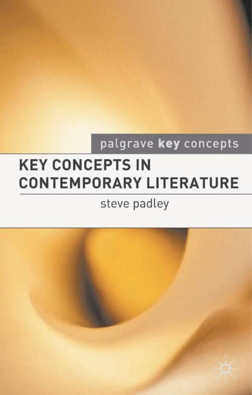 Book cover of Key Concepts in Contemporary Literature (Key Concepts: Literature)