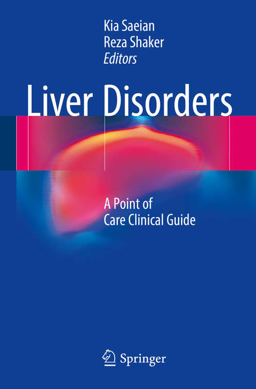 Book cover of Liver Disorders: A Point of Care Clinical Guide