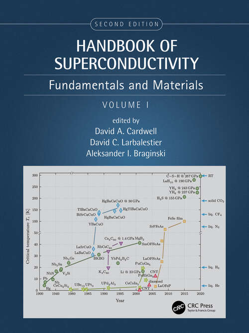 Book cover of Handbook of Superconductivity: Fundamentals and Materials, Volume One (2)