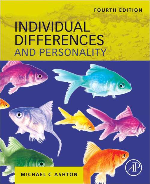 Book cover of Individual Differences And Personality (4)