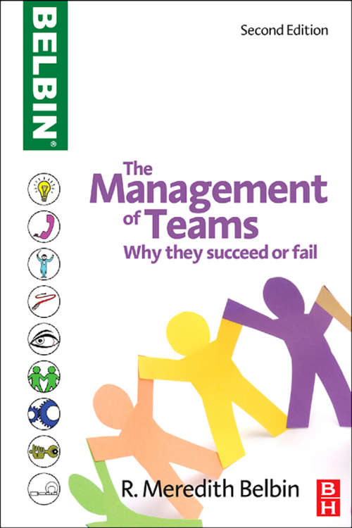 Book cover of Management Teams: Why they Succeed or Fail