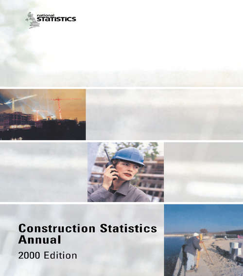 Book cover of Construction Statistics Annual, 2000