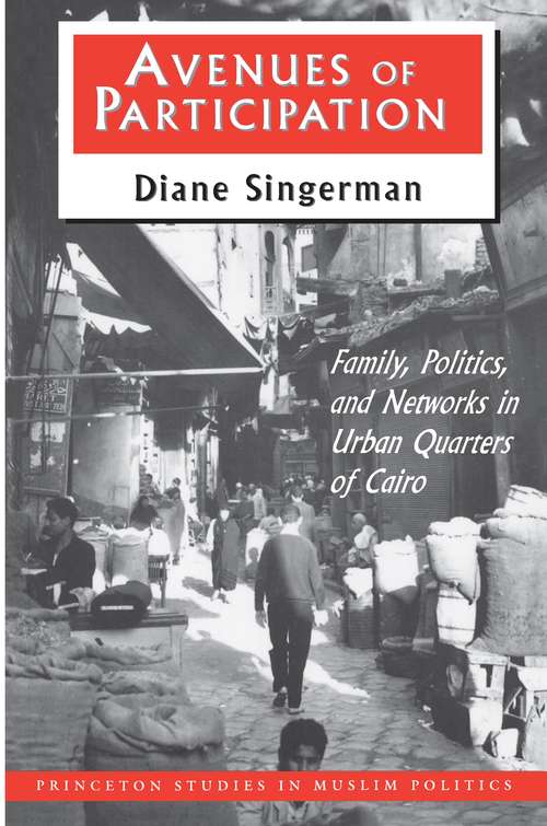 Book cover of Avenues of Participation: Family, Politics, and Networks in Urban Quarters of Cairo (Princeton Studies in Muslim Politics #54)