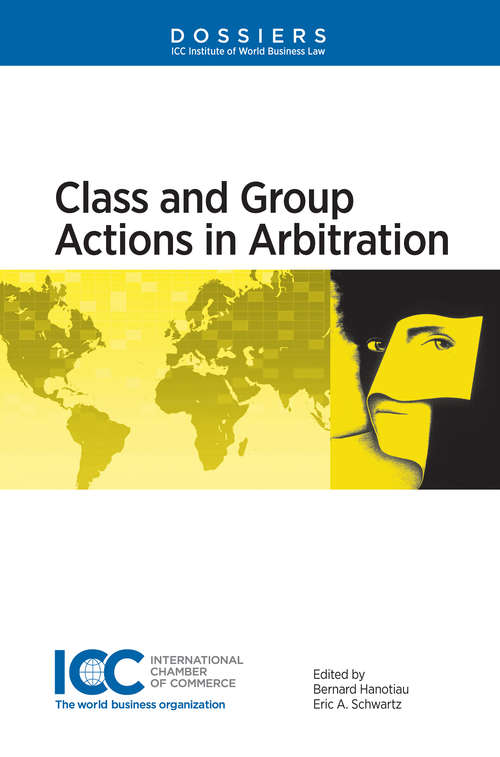 Book cover of Class and Group Actions in Arbitration