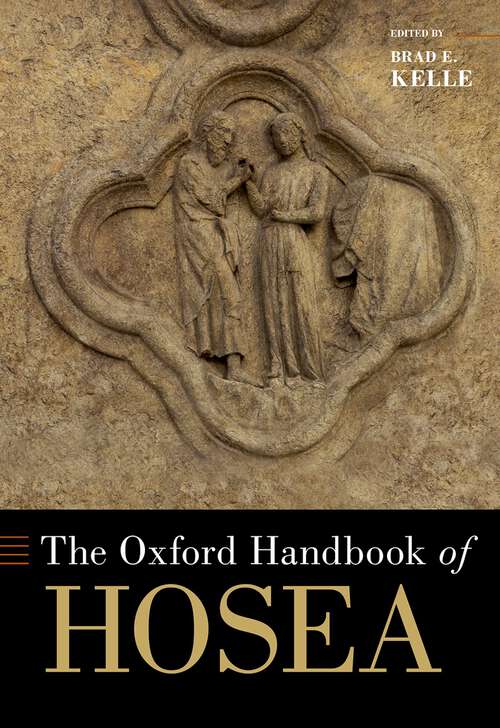 Book cover of The Oxford Handbook of Hosea (Oxford Handbooks)