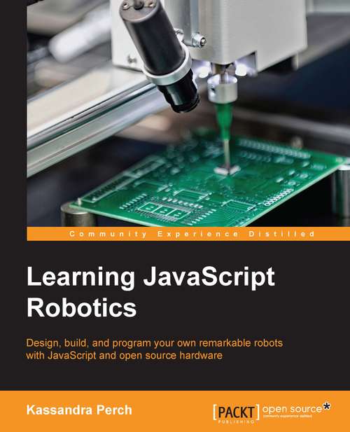 Book cover of Learning JavaScript Robotics