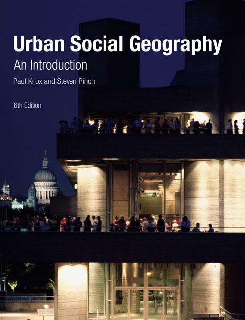Book cover of Urban Social Geography: An Introduction (PDF)