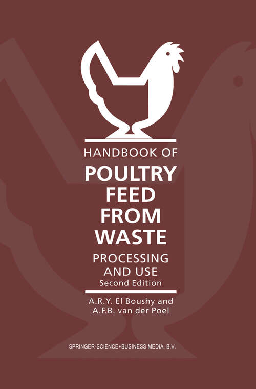 Book cover of Handbook of Poultry Feed from Waste: Processing and Use (2nd ed. 2000)