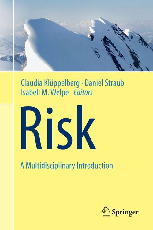 Book cover of Risk - A Multidisciplinary Introduction (2014)