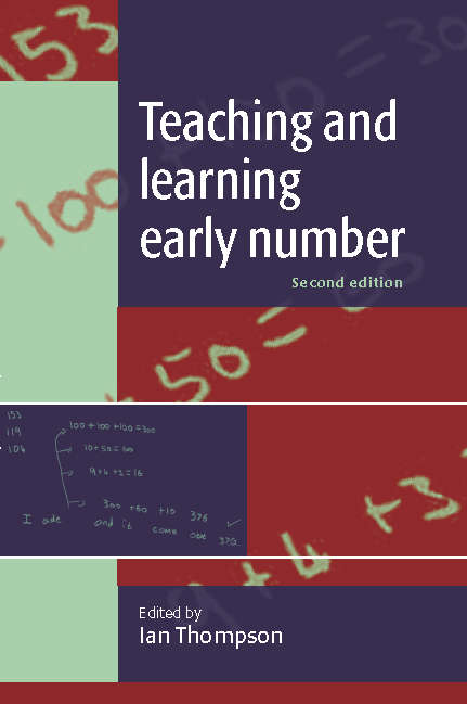 Book cover of Teaching and Learning Early Number (2) (UK Higher Education OUP  Humanities & Social Sciences Education OUP)