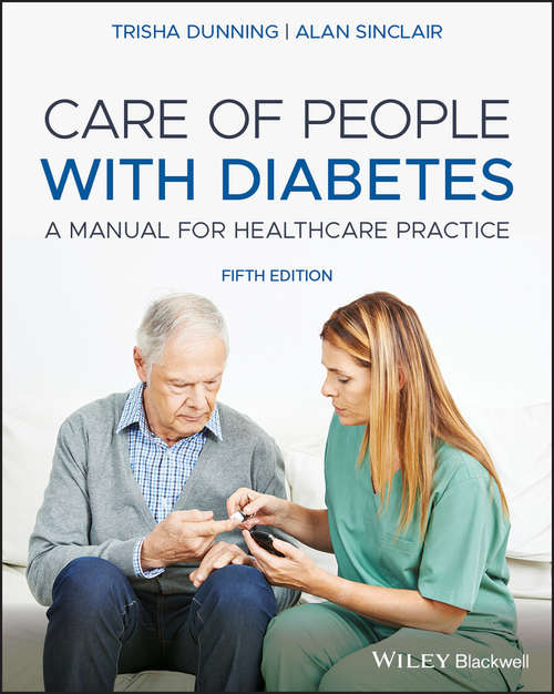 Book cover of Care of People with Diabetes: A Manual for Healthcare Practice