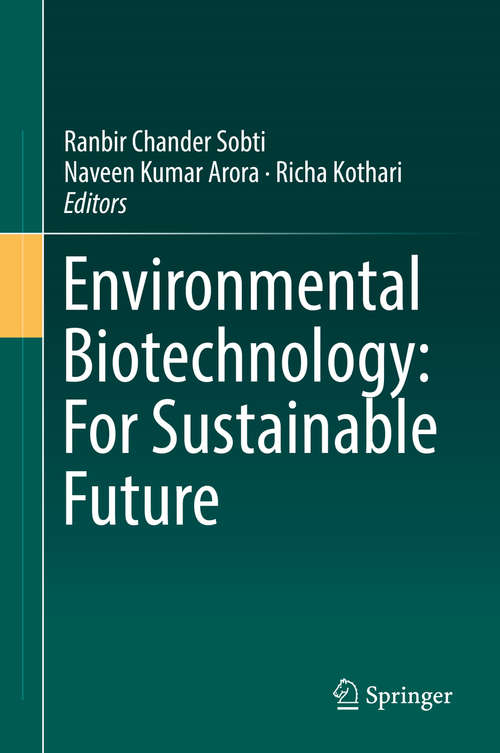 Book cover of Environmental Biotechnology: For Sustainable Future