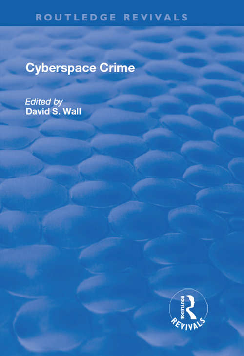 Book cover of Cyberspace Crime