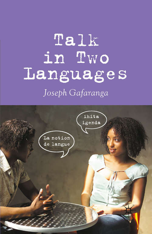 Book cover of Talk in Two Languages (2007)