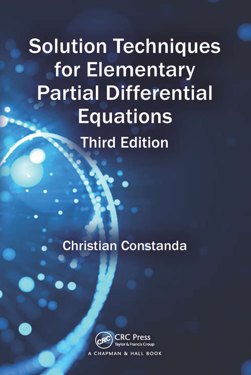 Book cover of Solution Techniques for Elementary Partial Differential Equations (2)